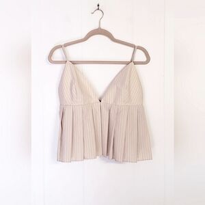 Zara Pleated Crop Top